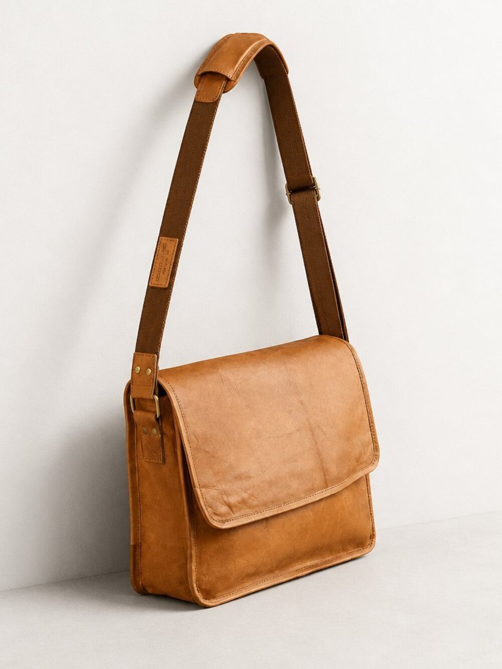 Berliner Ghent Genuine Leather Bag Vintage Work Business Laptop Book Travel